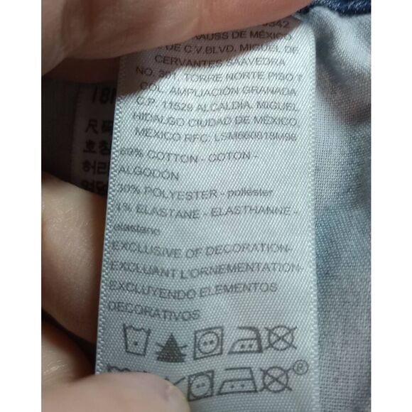 Levi's Jeans Ladies 18‎ Mid Rise Bootcut Soft Medium Was - Picture 6 of 10